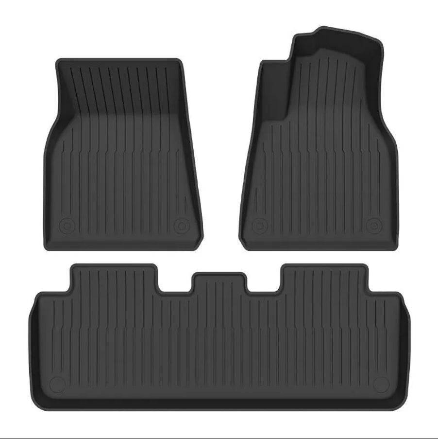 Model 3 Full Set 6 peice Weather floor mats